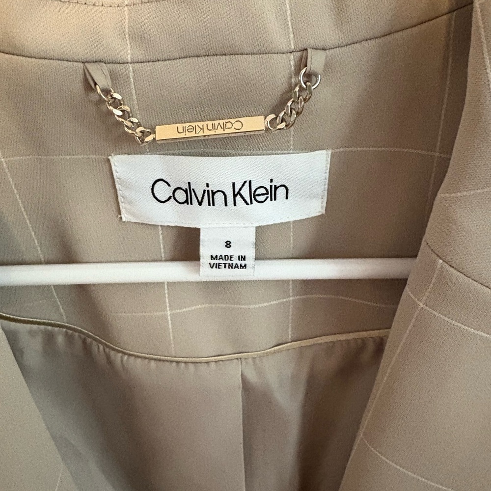 Calvin Klein Beige Blazer